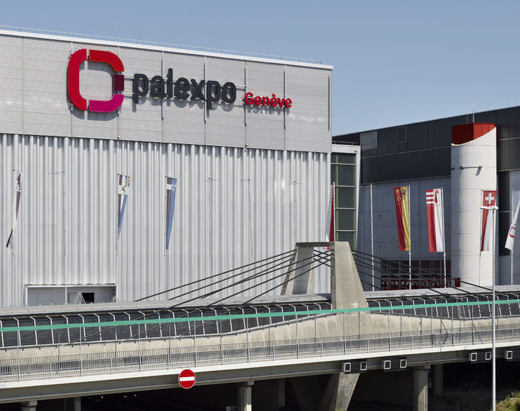 Procédure de passage des barrières à Palexpo